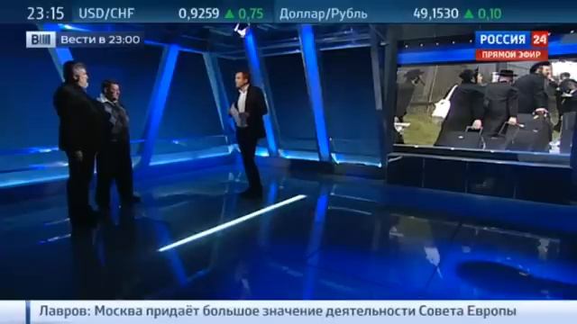 Авигдор Эскин и Евгений Сатановский В "Вести в 23 00" Эфир от 18 мая 2015 года смотреть онлайн