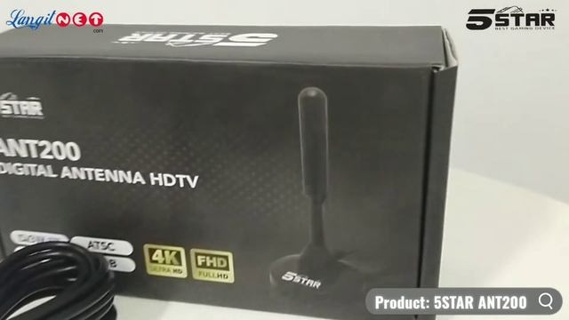 5STAR ANT200 DVB T2 INDOOR ANTENA - (93020) смотреть онлайн