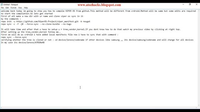 How To Compile Viper OS From Source 2017 смотреть онлайн