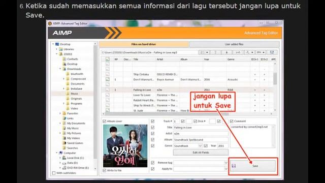 Cara Menggunakan Tag Editor di AIMP (Pemutar Musik) смотреть онлайн