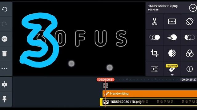 Tutorial light text in KINEMASTER||light effects light text||easy on ANDROID PHONE! смотреть онлайн