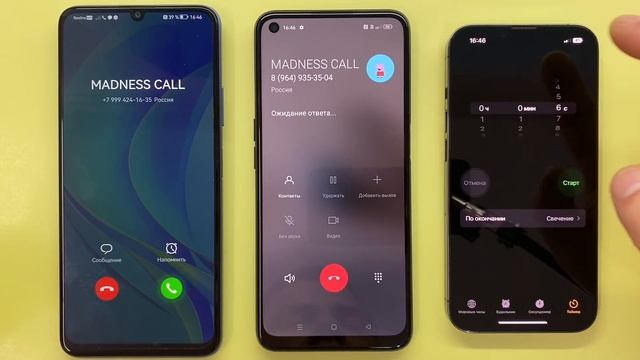 iPhone 13Pro Vs OPPO A55 Vs HUAWEI Nova Y70 / Incoming Call and Outgoing Call смотреть онлайн