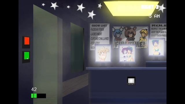 Five Night In Anime 1 (Full Game + Jumpscares)