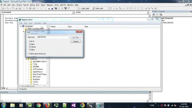Save Values in Windows Registry with VB6 смотреть онлайн