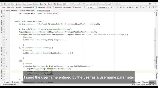 How to create a Chat app in Android Studio | Part 1: Login/Register Page смотреть онлайн