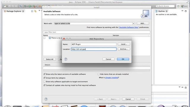 Setting Up Android Development Tools in Eclipse.mp4 смотреть онлайн