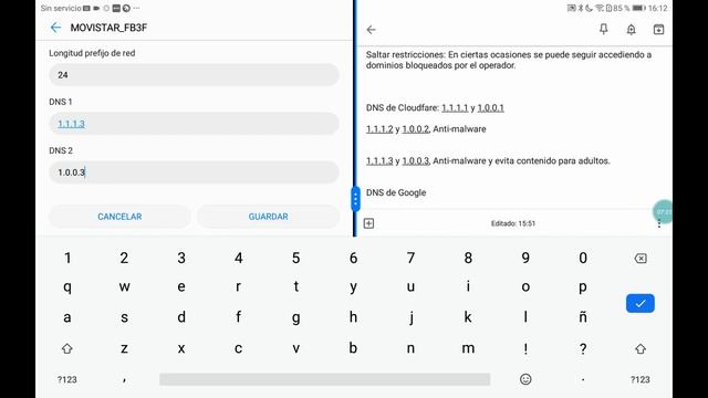¡¡Cómo cambiar los DNS de tu Android por los nuevos de Cloudfare!! смотреть онлайн