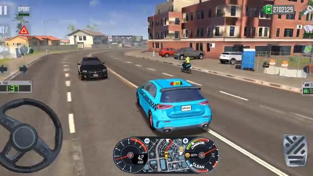 Taxi SIM 2020 | Car Simulator Mercedes Benz A200 Driving Miami City Android Gameplay смотреть онлайн