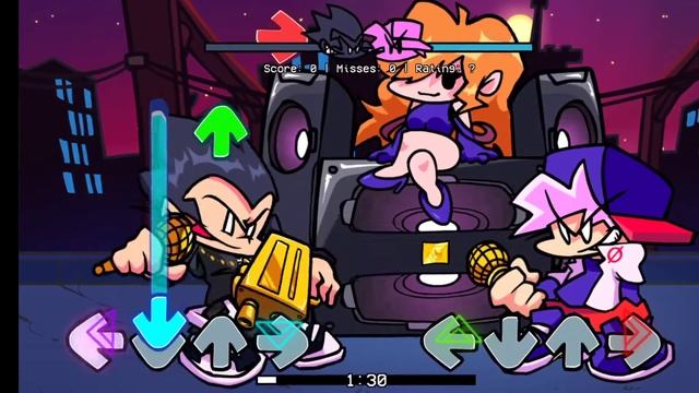 Friday night funkin' SereB-Sides (psych engine) Android gameplay смотреть онлайн