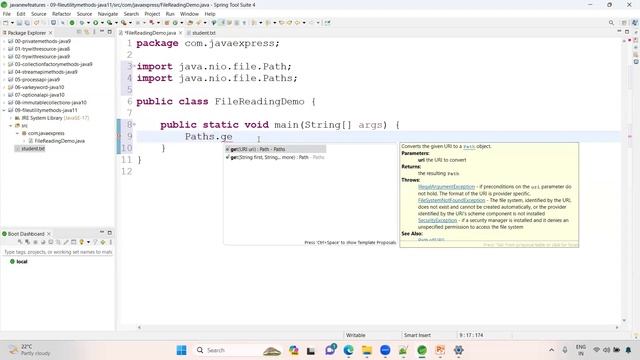 File Utility Methods | readString | writeString Java 11 Features смотреть онлайн