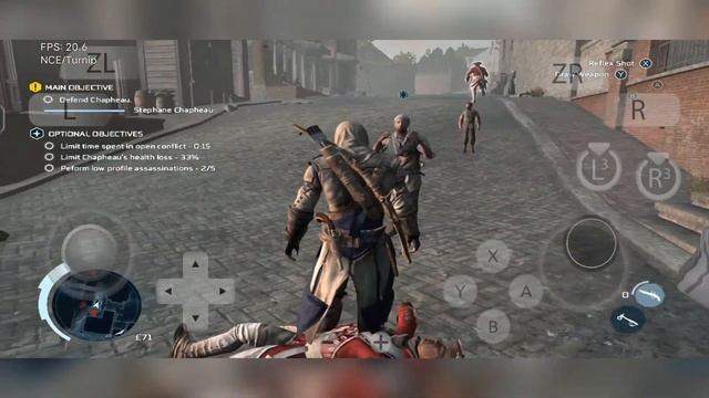 Real!! Assassin's Creed III Definitive Game Android Gameplay (HD) - SUYU Emulator Android смотреть онлайн