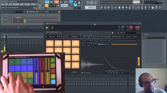 FL Studio Tutorial - How to use IL Remote - Control FL Studio with a tablet смотреть онлайн