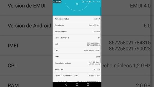 Bueno amigos aquí les traigo android 6.0 para huawei p8 Lite ALE-L02 смотреть онлайн
