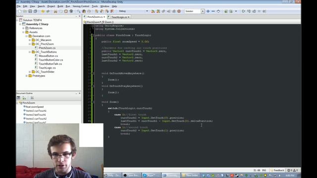 Unity Touch Zoom Pinch Tutorial