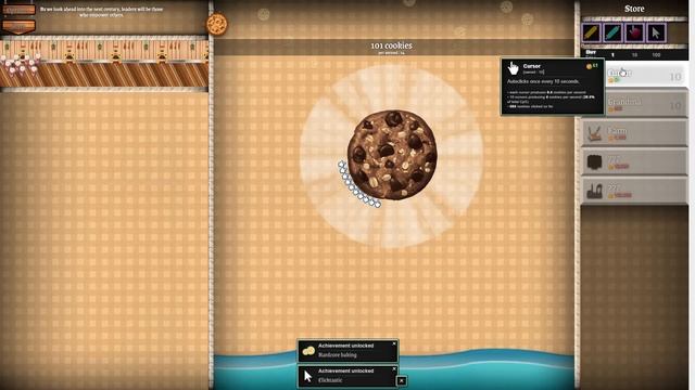 Cookie Clicker 2 - How Long to Play Actively for Reasonable Passive Progression (EP1) смотреть онлайн