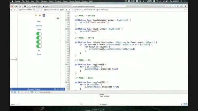iOS Webcast: Actions and Outlets смотреть онлайн