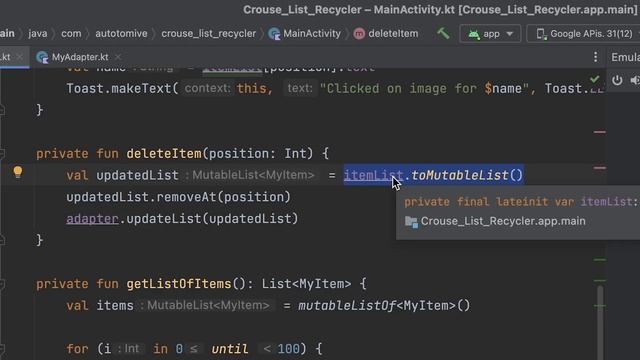 L4 || Виправляємо помилку видалення елемента з RecyclerView.Adapter смотреть онлайн