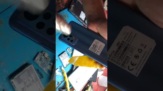 How to open Infinix Note 11 pro X697 Back kaising opening and battery replacement смотреть онлайн