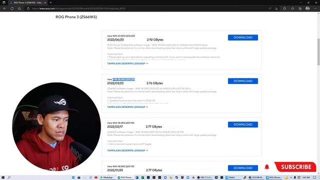 Link Download Firmware Android 12 ROG Phone 3 ZS661KS | Upgrade to Android Snow Cone смотреть онлайн