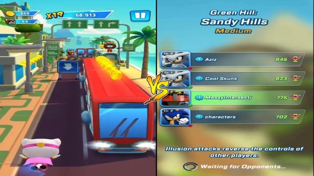 Sonic Force vs Talking Tom Hero Dash Android Gameplay (Android/iOS) смотреть онлайн