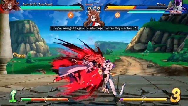 Dragon Ball FighterZ - Android 21 (Lab coat) vs the Raiders from Dragon Ball: The Breakers смотреть онлайн