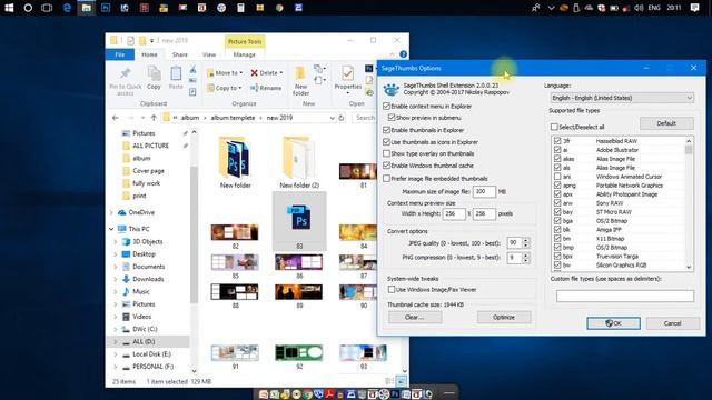 How To Show or View Photoshop Psd Thumbnails in Your Pc | how to see psd file смотреть онлайн
