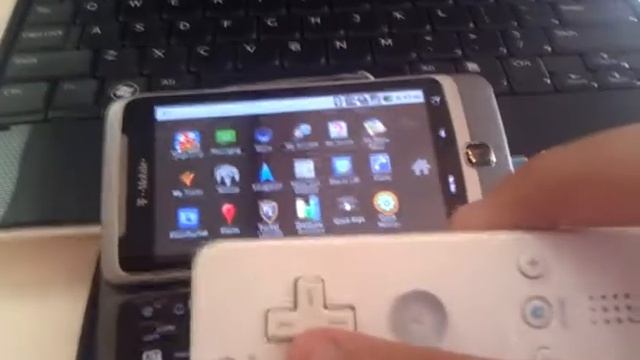 Android phone powered by a Wii remote смотреть онлайн
