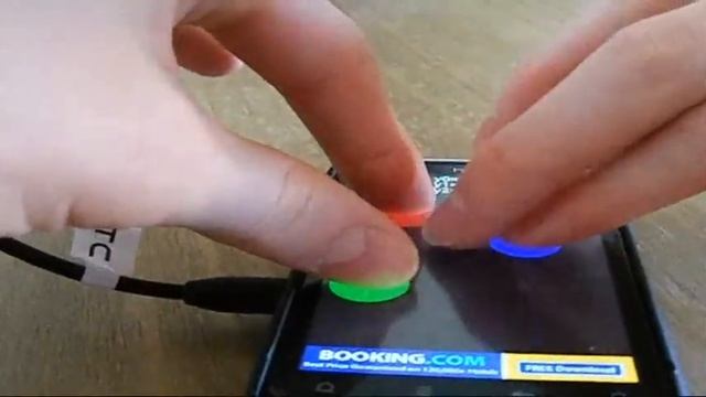 HTC Desire S Multi touch test смотреть онлайн
