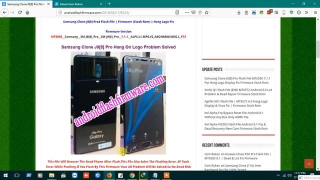 Samsung Clone J9[8] Pro Flash File MT6580 7.1.1 Frp Hang Logo Display Fix Firmware Stock Rom смотреть онлайн