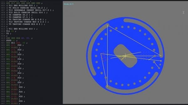 Mobile CAM CNC - Simulator( sorry for such bad movie quality )