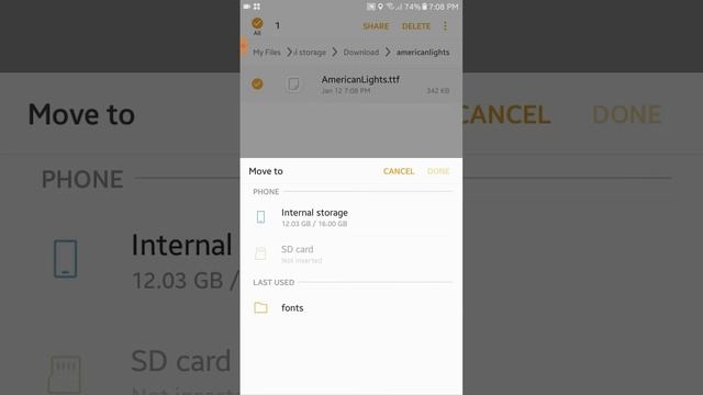 How to download and import fonts from Google into your phone. смотреть онлайн