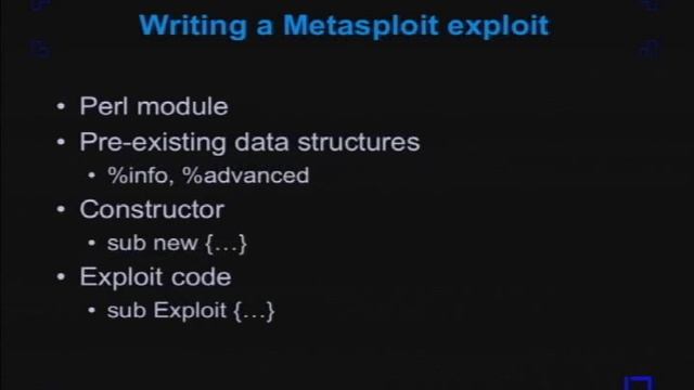2006 BlackHat Vegas V14 Saumil Shah Metasploit Plugins2 смотреть онлайн