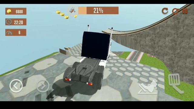Mack Truck vs Stairs / BeamNG.Drive Game смотреть онлайн