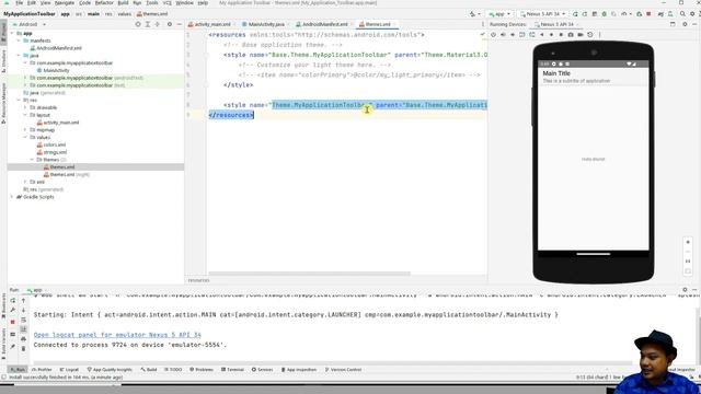 Mobile Technology - Creating and Customizing AppBar Color for Java Android (2023) смотреть онлайн