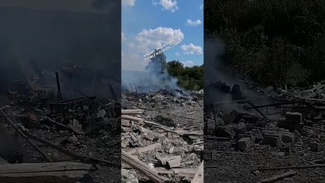 ⚡️СВО 18+ ВСУшник заснял последствие прилёта по распологе. смотреть онлайн