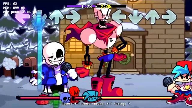 Double bone but its actually charted Fnf: VS Skeleton Bros V2 Cancelled Build смотреть онлайн