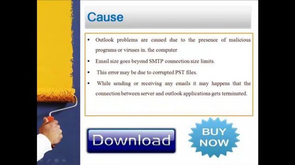 Resolve Outlook error 0x800ccc0f