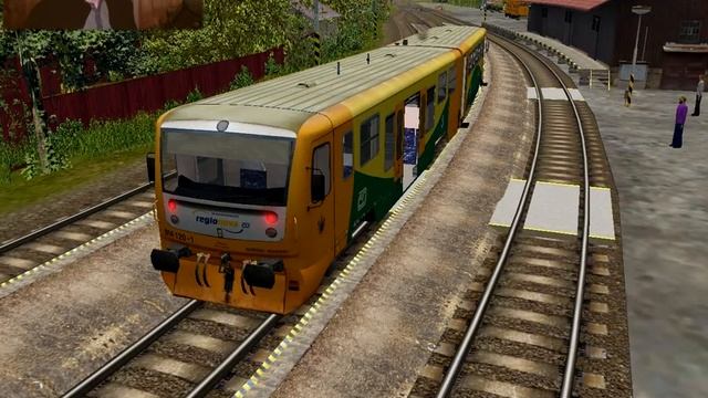 Microsoft Train Simulator - trať BP | Os 14750/14755 Skalice n. S. - Boskovice a zpět смотреть онлайн