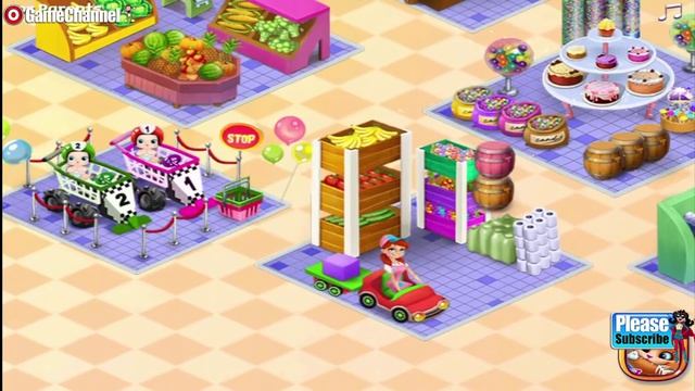 Supermarket Girl Tabtale "Unlock All + No ADS" Android İos Free Game GAMEPLAY VİDEO PART 2 смотреть онлайн