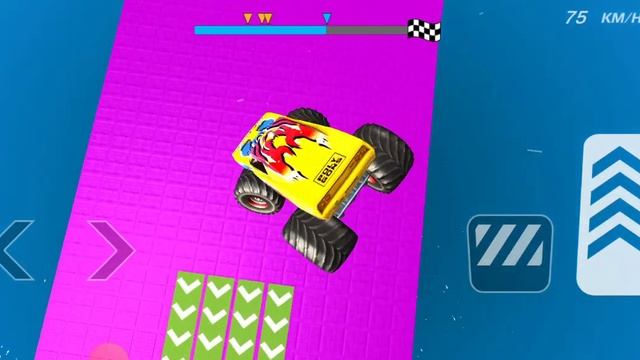 Monster Truck Stunt Racing - Android Gameplay #41 смотреть онлайн