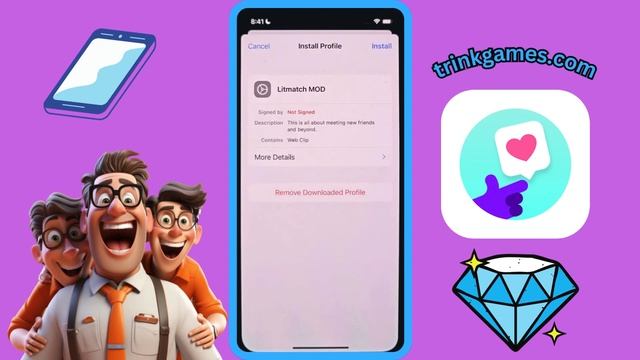 Litmatch app MOD iOS & Android 2024 смотреть онлайн