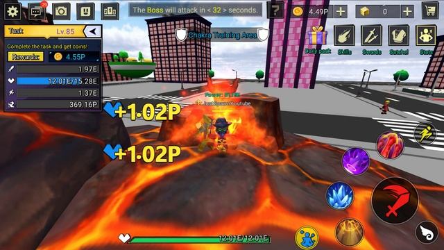 Blockman Go Anime Fighting Simulator - Gameplay Walkthrough Part 378 (Android,iOS) смотреть онлайн