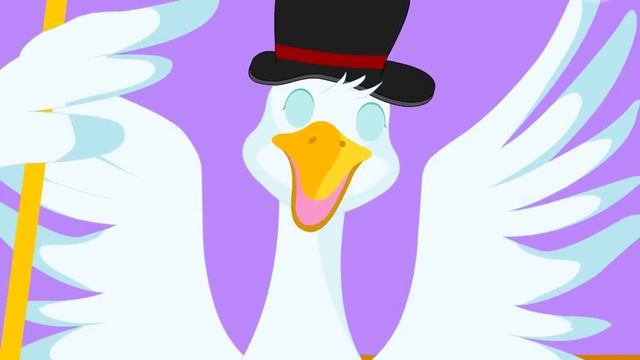 Goosey Goosey Gander with English Subtitles - Nursery Rhymes | Kids Rhymes смотреть онлайн