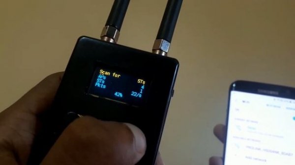 Wifi Jammer | esp8266 deauther | How to jamming wifi network | OLED Display Enable