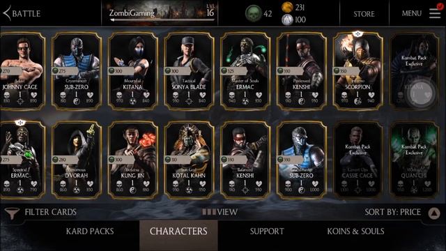 Mortal Kombat X iOS | OP Character Loadout/Factions смотреть онлайн