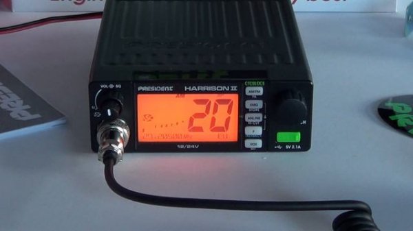 President Harrison II AM/FM CB Radio Review Part 1