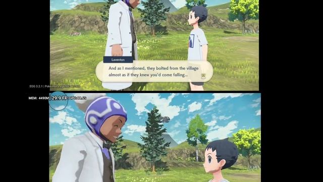 Pokémon Legends Arceus 丨Egg NS 3.2.1 vs Eggg NS 4.0.0丨Snapdragon 865丨Switch Emulator on Android смотреть онлайн