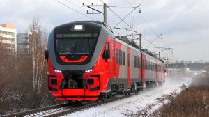 Обкатка нового рельсового автобуса РА3-048 сообщением Екатеринбург - Полевской