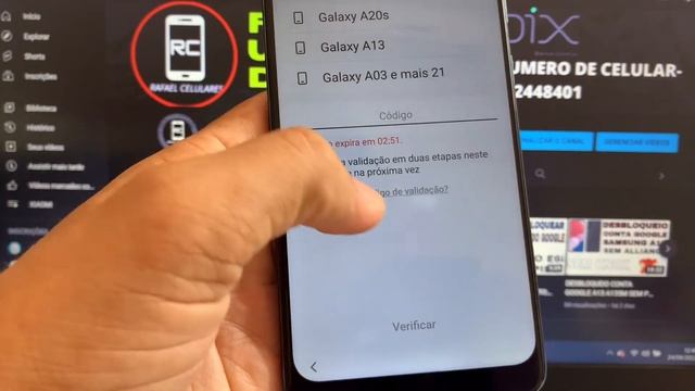 DESBLOQUEIO CONTA GOOGLE A32 A325M A30 A305GT A50/A10/A20/A30/A50 SEM PC SEM KNOX SEM ALLIANCE AN 1 смотреть онлайн