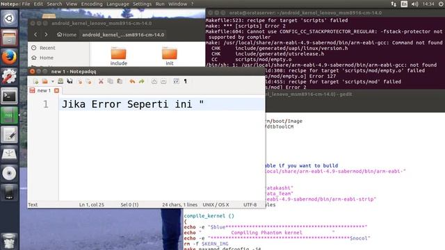 Tutorial Build Kernel Android ( Tingkat Menengah ) смотреть онлайн